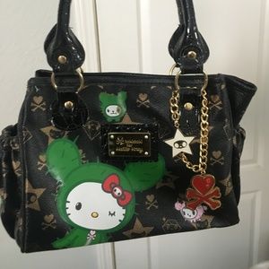 Tokidoki x Hello Kitty Black Sandy Boston Bag (s)
